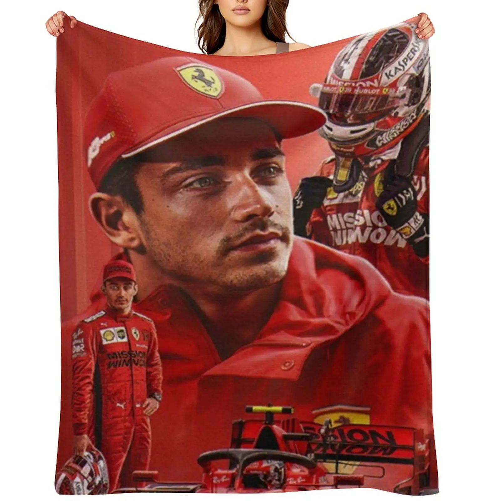 

Wallpaper Leclerc Throw Blanket warm winter for sofa Bed Fashionable bed plaid Blankets