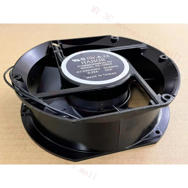 1PC FOR HABOR FP-108EX 230/240V 0.29A 35W 17CM Industrial Cabinet Axial Cooling Fan