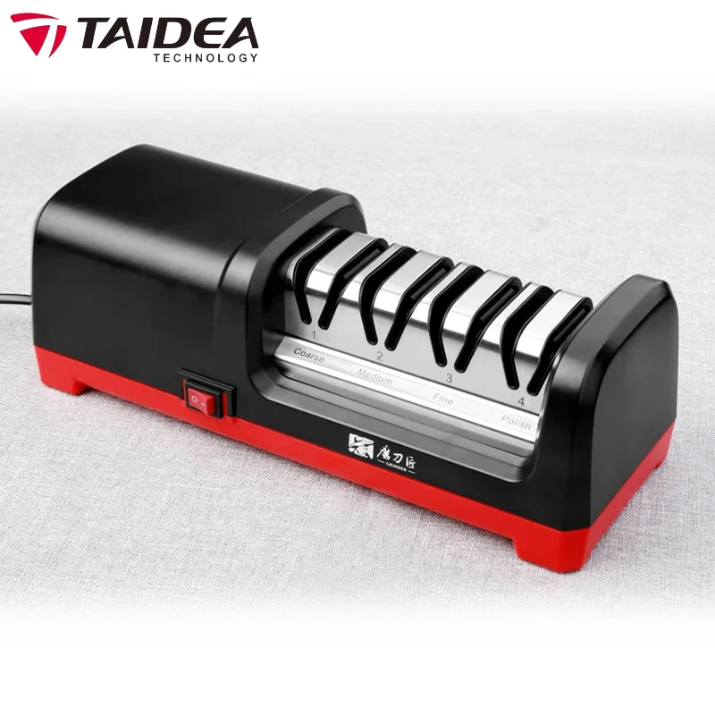 

TAIDEA TG2102 Professional Electric Knife Sharpener EU PLUG Grit 360/600# and Polishing Sharpening stone GrindStone Power18W