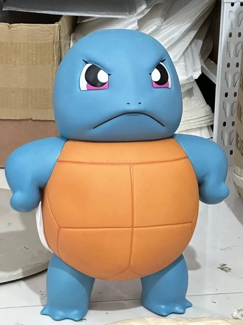 Popular Toys Anime Pokemon Squirtle Will Spray Water Jenny Turtle Car Accessories Spray Water Big Size Proud And Cute Model Toy