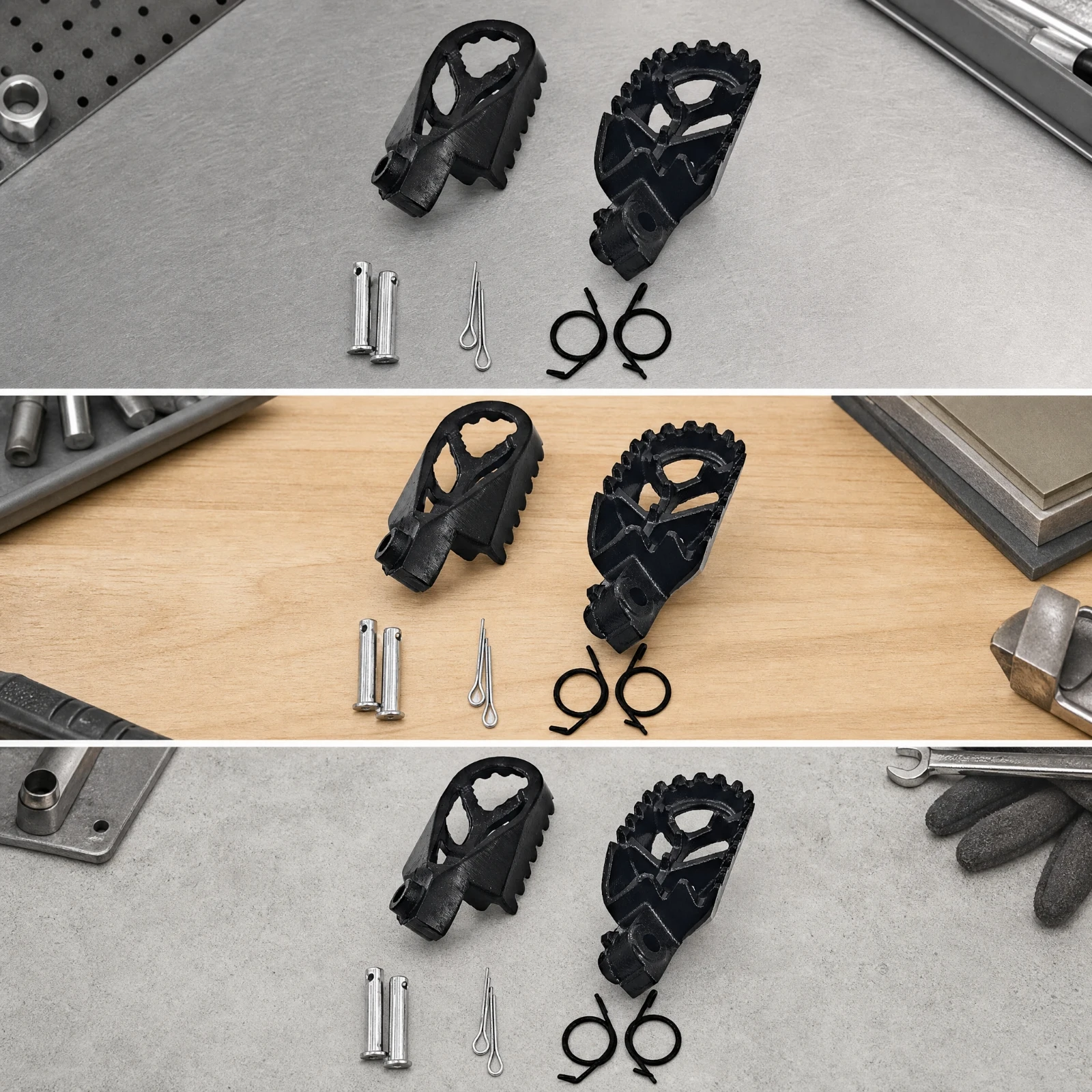 Heybike Villain Front Foot Peg Direct-Fit Motorcycle Part for Everyday Riding
