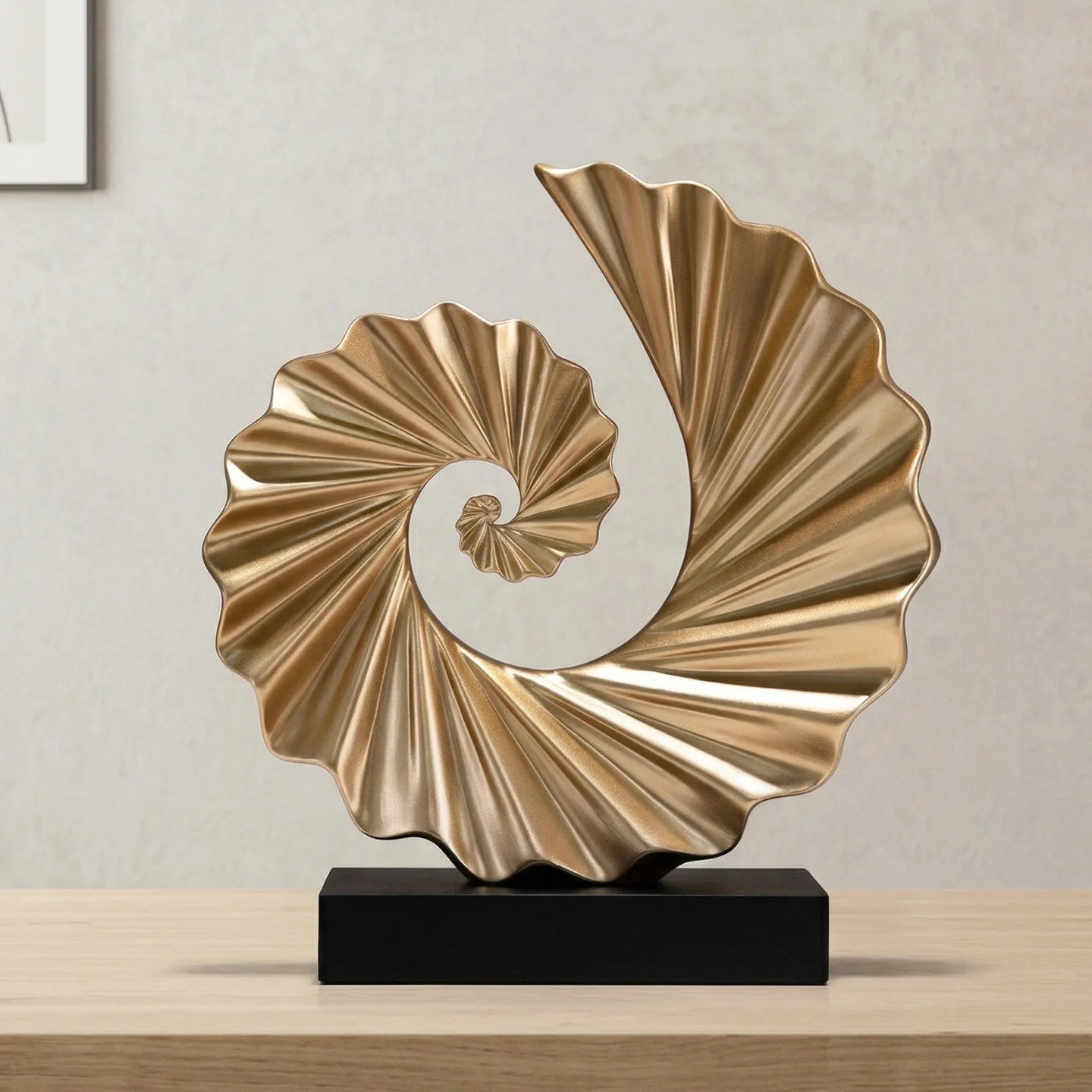 HYS times come and go office ornaments abstract conch TV cabinet wine cabinet decorations high-end housewarming opening gift
