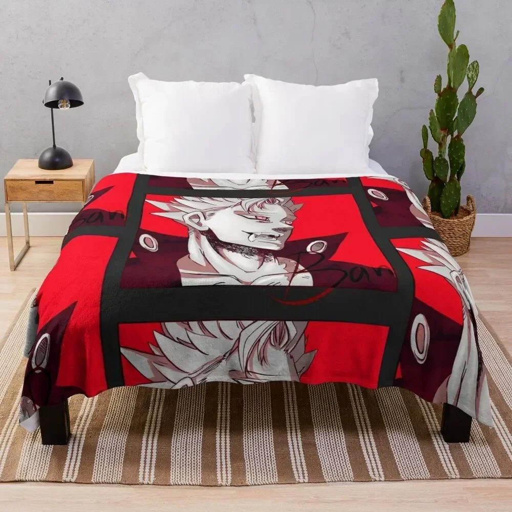 

nanatsu no taizai (Ban) Throw Blanket Durable Warm Blanket for Daily Home Use