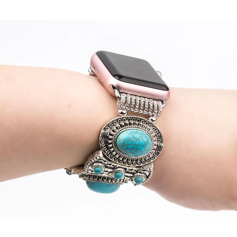 Jewelry Strap for Apple Watch Band 44mm 40mm 45mm 41mm 42mm 38mm 49mm Women Metal Bracelet iWatch Series Ultra 8 7 6 5 3 SE Belt