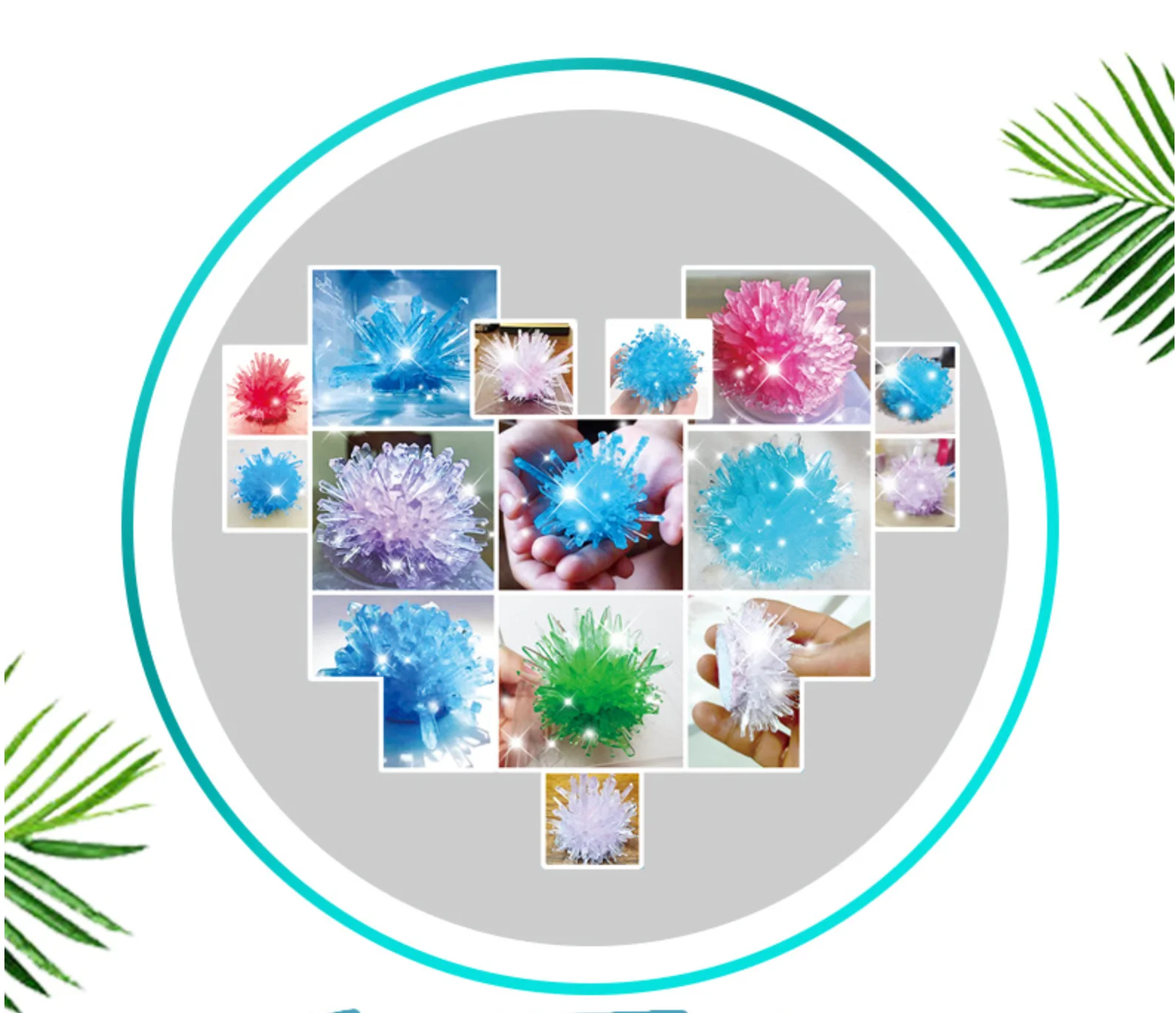 1G-Crystal growing model, scie - Crystal Growing Kit recension och pris