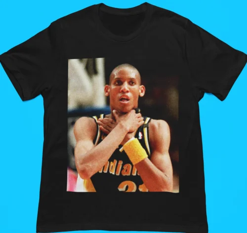 Reggie Miller Indiana Choke Sign Knicks Spike Premium Blend T-Shirt