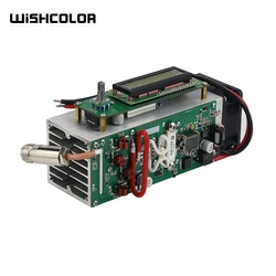 Wishcolor 0-120W trasmettitore FM 87.5-108MHz trasmettitore Radio FM Design a protezione totale supporta scheda SD MP3