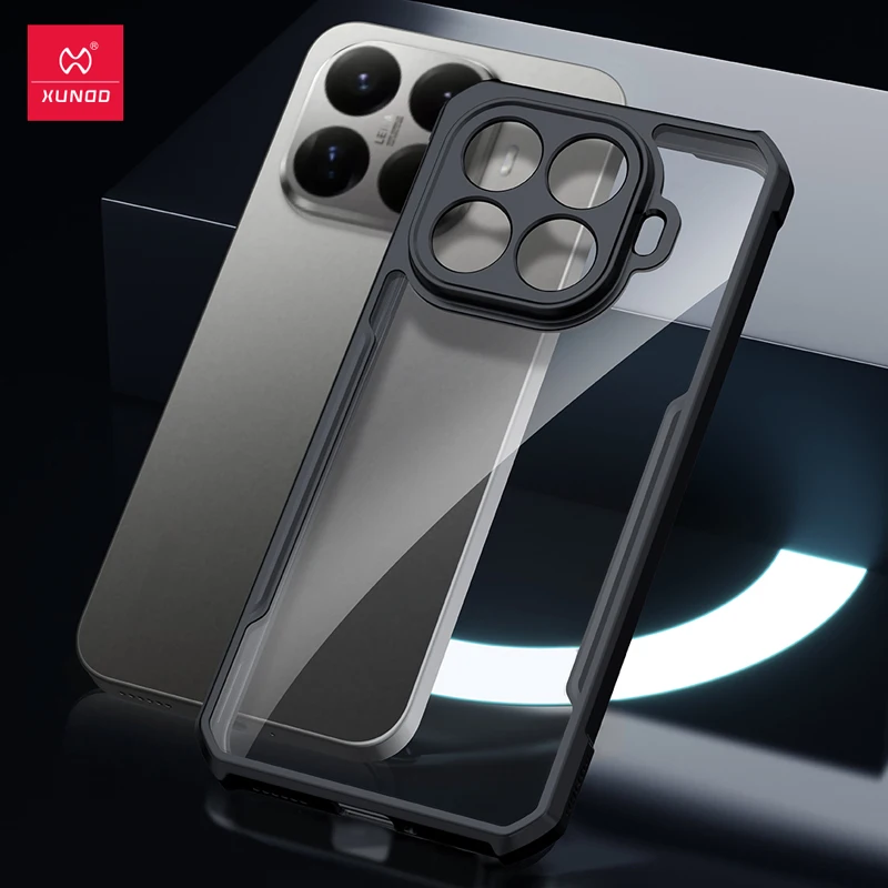 For Xiaomi 15T Pro 15T Case Xundd  Airbags Shockproof Transparent PC+TPU Camera Protection Cover for Xiaomi Mi 15 T