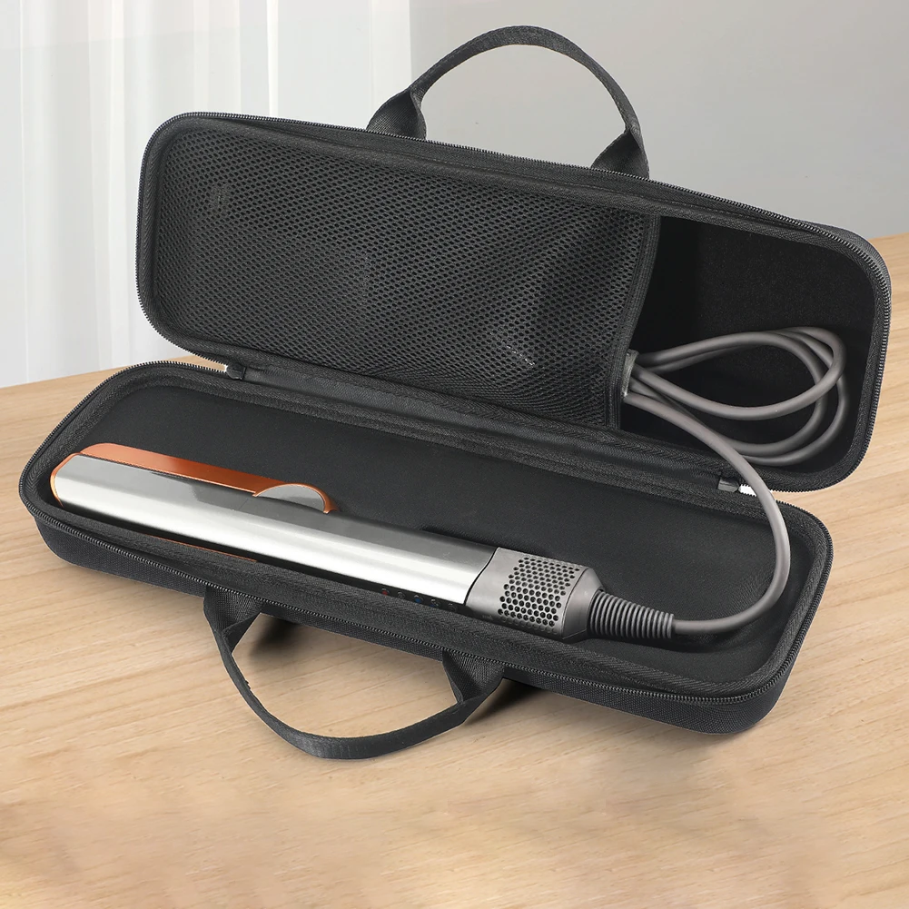 

Portable Travel Storage Bag Shockproof Travel Carrying Bag Anti-scratch with Mesh Bag for Airstrait HT01 Hair Straightener