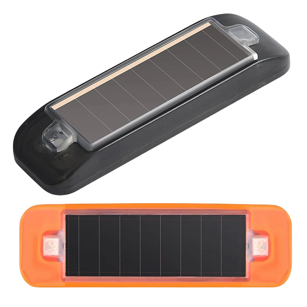 Solar Power Night Simulated Alarm Wiring-Free Car Anti-theft LED Flashing Light for Motorcycle Electric Vehicle Bicycle