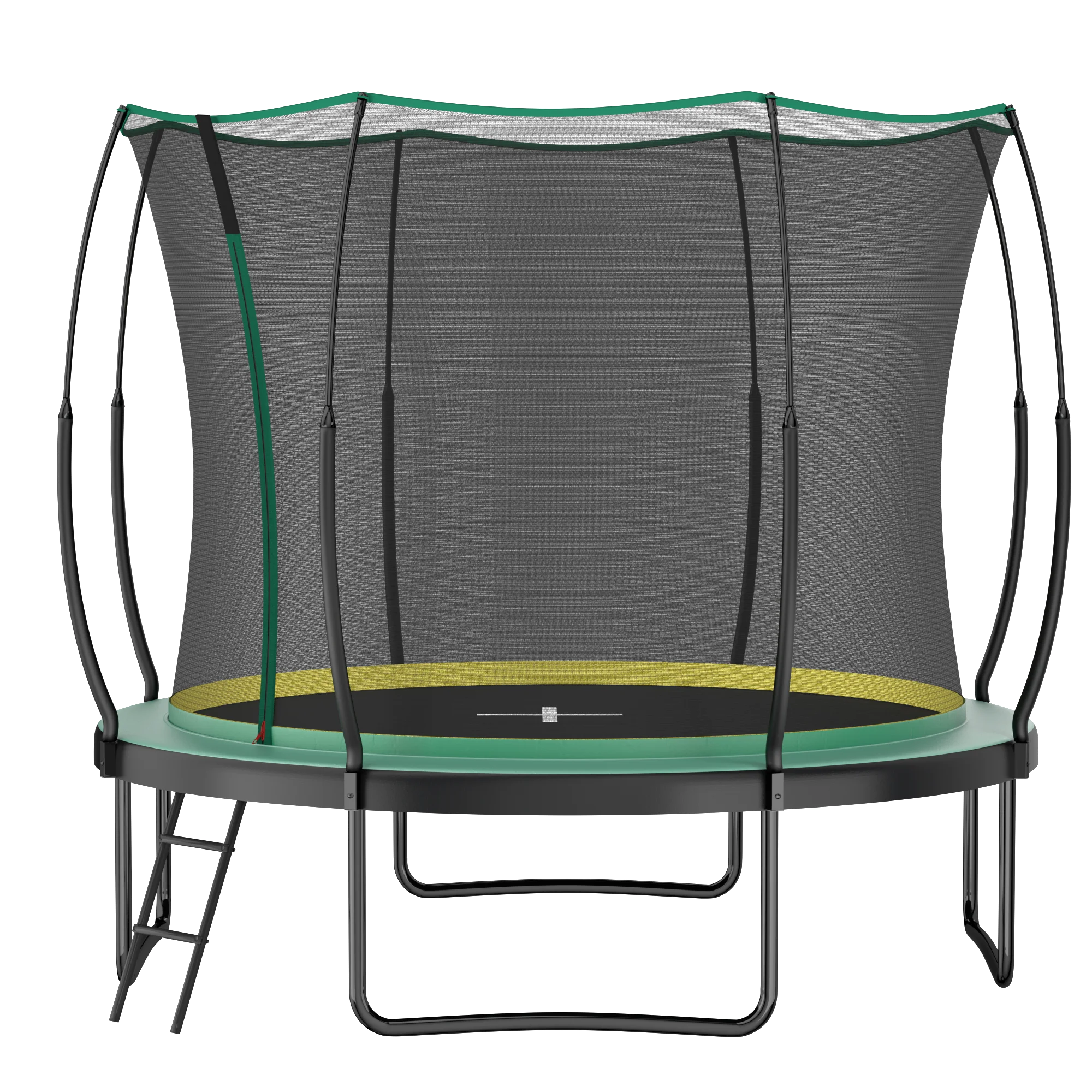 Freeless Sicherheits-Trampolin, 305 cm Gartentrampolin mit Sicherheitsnetz.
