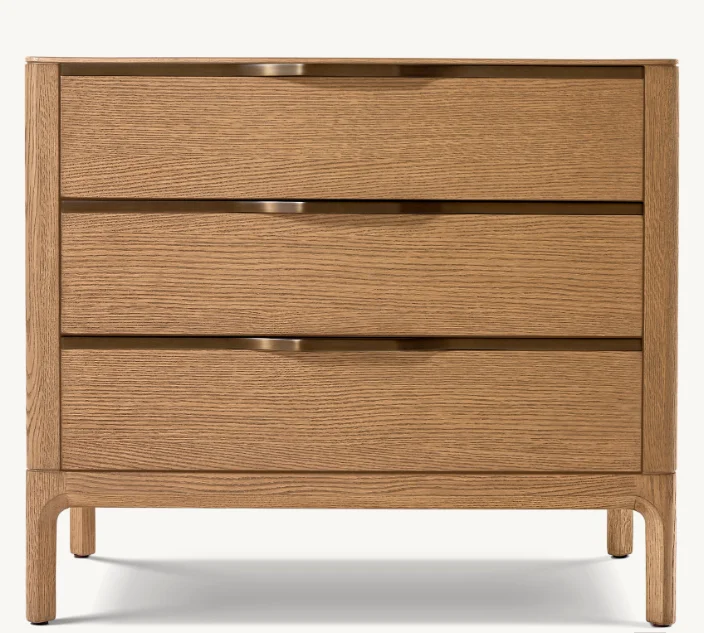 #  Hot Sale Luxury Wooden Modern Nightstands Drawer Bedside Table Bedroom Furniture Nightstand