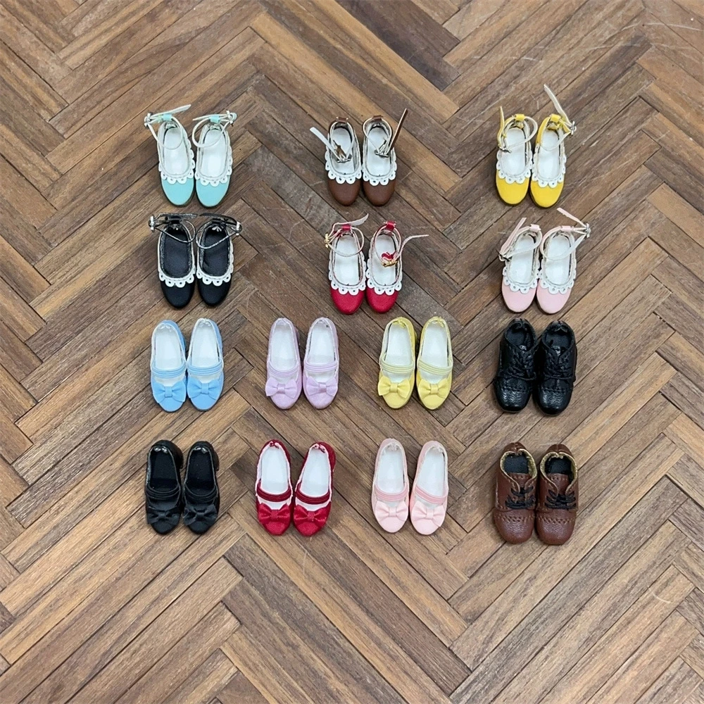 BJD 인형 신발 다용도 하이힐 재고 있음 소녀용 ob22 앵클 부츠/미니 캣/아존 2세대 귀여운 일상 인형 액세서리