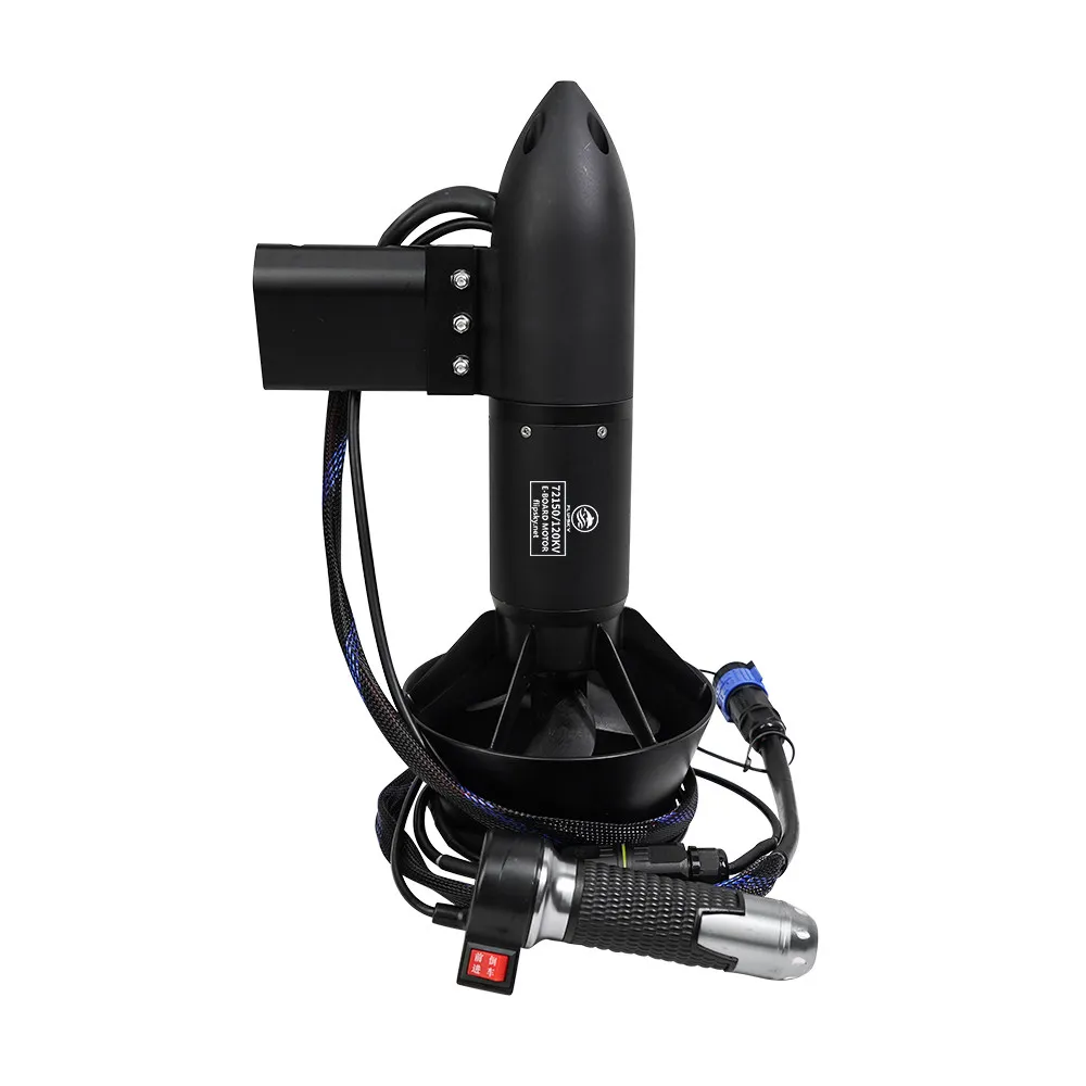 72150 Integrated Brushless Electric Outboard Motor 12V-72V High Power Underwater Thruster for DIY Surfboard SUP Paddle Jet Ski