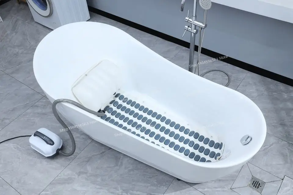 Bath Bubble Massage Mat Upgrade Home Bath Surfing, Full Body Bubble Massage Mat Bubble Spa