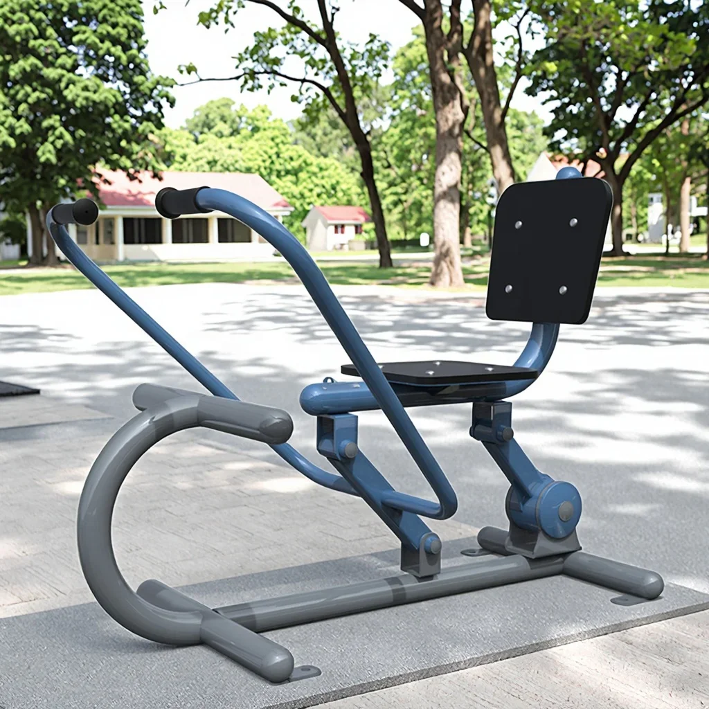 

Hot Selling Outdoor Adult Sports Equipment Community Park Rowing Machine Outdoor Fitness Equipment