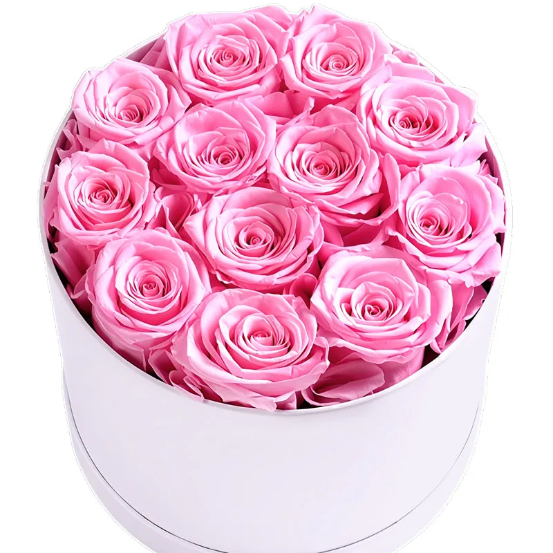 

Сохраненные цветы, голова розы, ведро для объятий, День святого Валентина, Рождественский подарок на день матери, креативный подарок для женщин, украшение дома