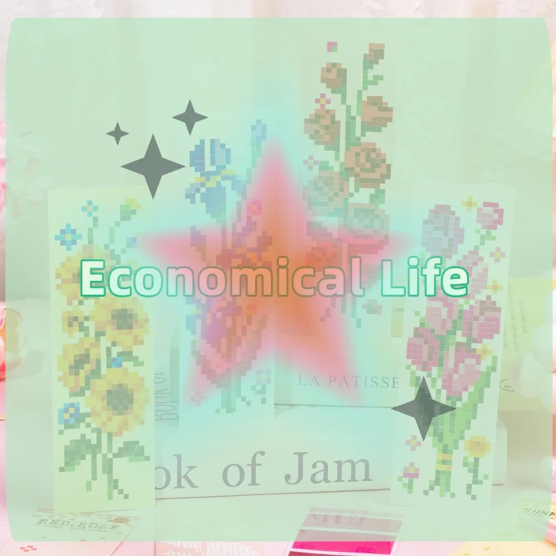 [MOA]2 Sheets Interactive Decorative Decals Creative & Fun Puzzle Stickers For Journal Embellishment & DIY Collage[MOA]