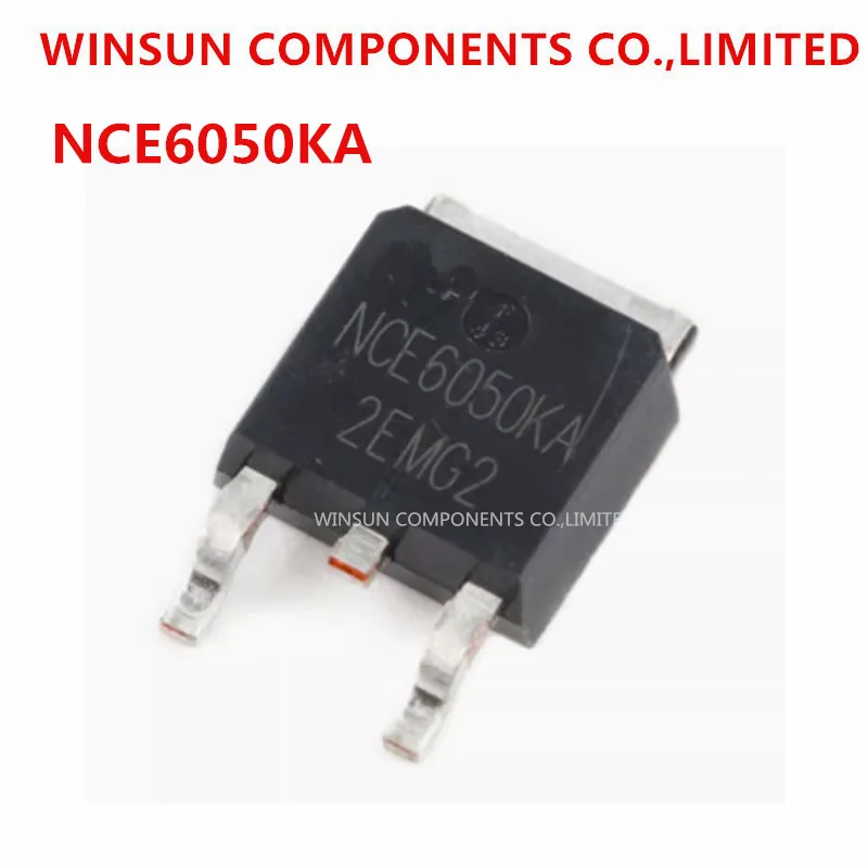 (10-100piece) 100% new imported original NCE6050KA  MOSFET 85W 60V 50A TO-252-2