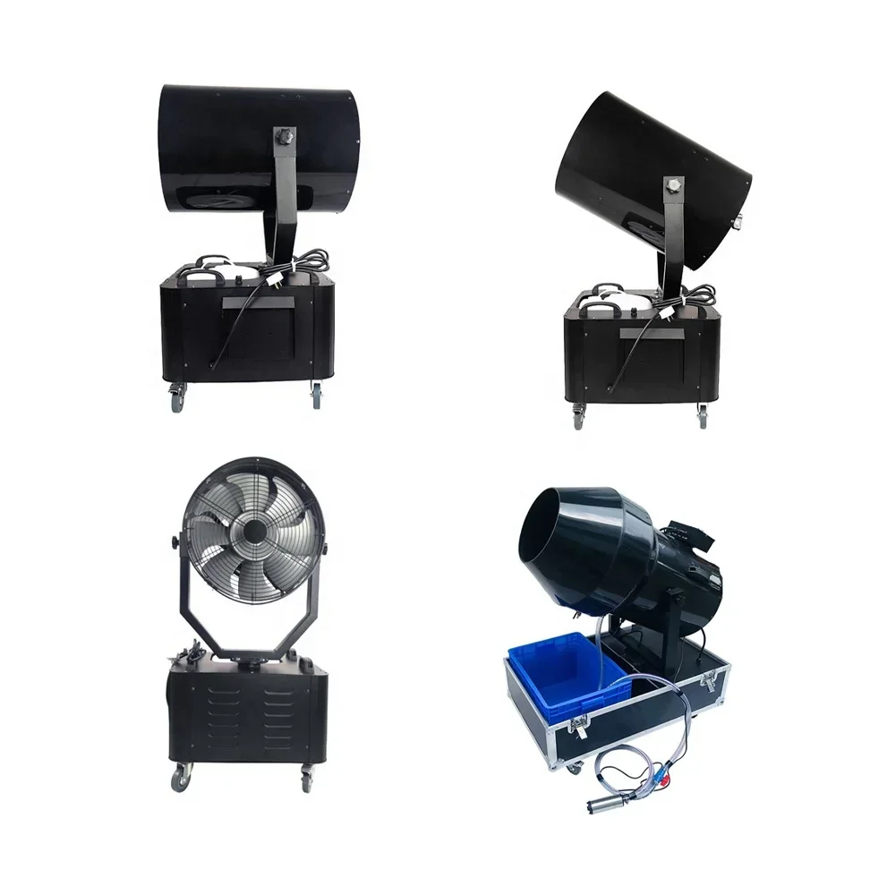 Indoor/Outdoor 1500W/2000W/3000W Artificial Snow Machine Stage Effects Christmas Party Events IPad Photo Shooting Durable Metal