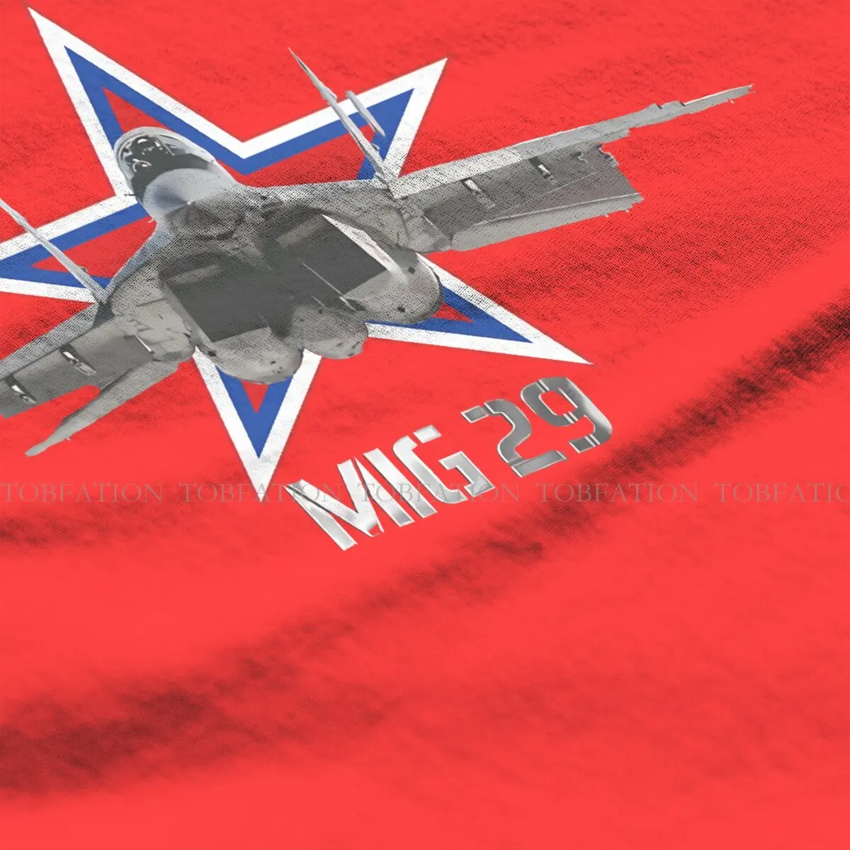 Russian USSR CCCP Fabric TShirt MIG-29 Fulcrum Cockade Air Force  Basic T Shirt Homme Men Tee Shirt Ofertas Big Sale