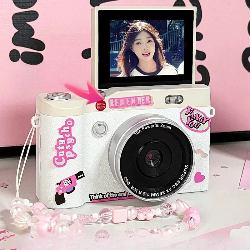 

Digital camera CCD student party birthday gift girls give children Polaroid small girls high definition camera