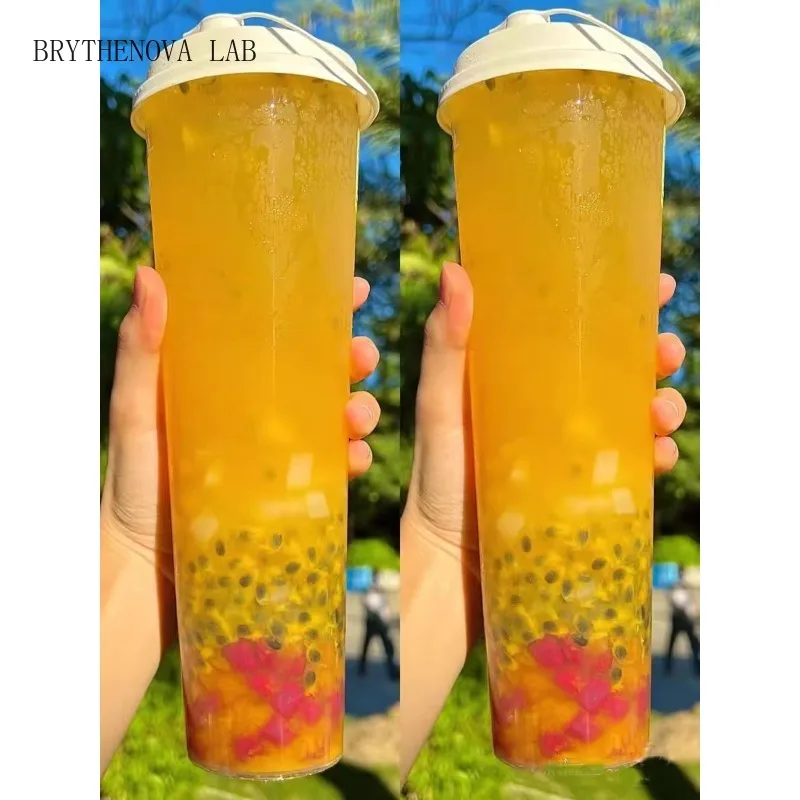50-pz-bicchieri-monouso-da-1000ml-per-bubble-tea-tazze-in-plastica-da-90-calibro-per-succhi-di-frutta-freddi-bicchieri-stampati-a-iniezione-di-grande-capacita-con-coperchio