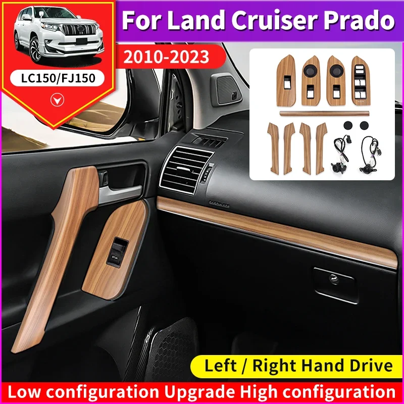 For Toyota Land Cruiser Prado 150 LC150 2023-2010 Car Interior Door Handrail Replacement Parts Upgrade Modification Accessories