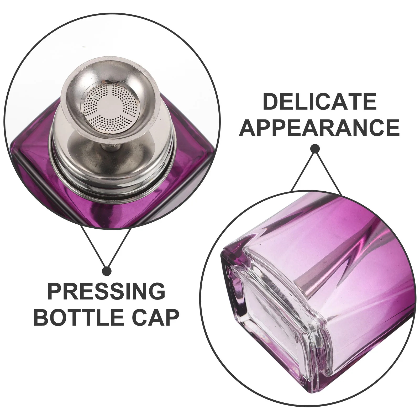 150ml removedor de esmalte bomba garrafa recarregável imprensa para baixo à prova de vazamento portátil vidro maquiagem limpador dispensador viagem salão de beleza casa