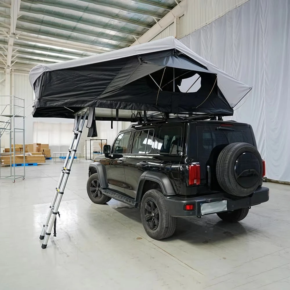 

Camping Soft shell 4 People 4x4 Foldable Camp Tent for Car Camping