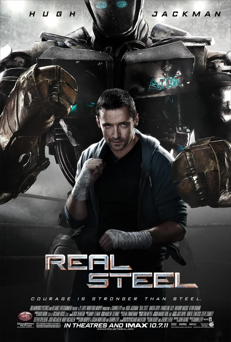 Movie Real Steel (2011) Poster One Piece Poster Wall Art Home Decor Painting Room Decor