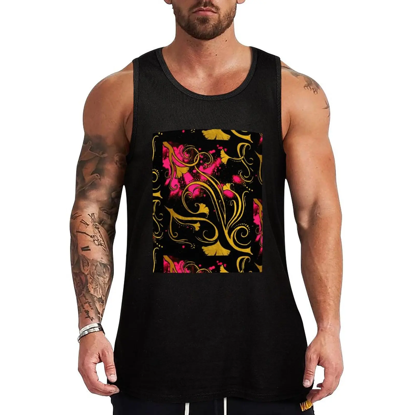 Ginkgo Nouveau Counter Tank Top Outdoor Casual Tank Top Sleeveless Loose Summer Top