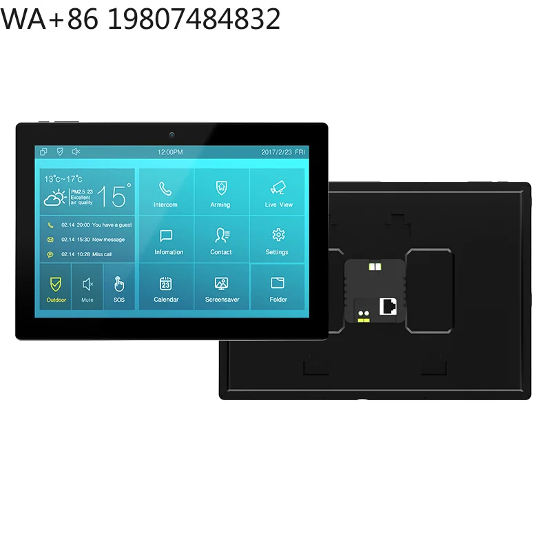 10 Inch Multi-system Smart Home Central Touch Panel Android Linux Debian Ubuntu  Automation Display