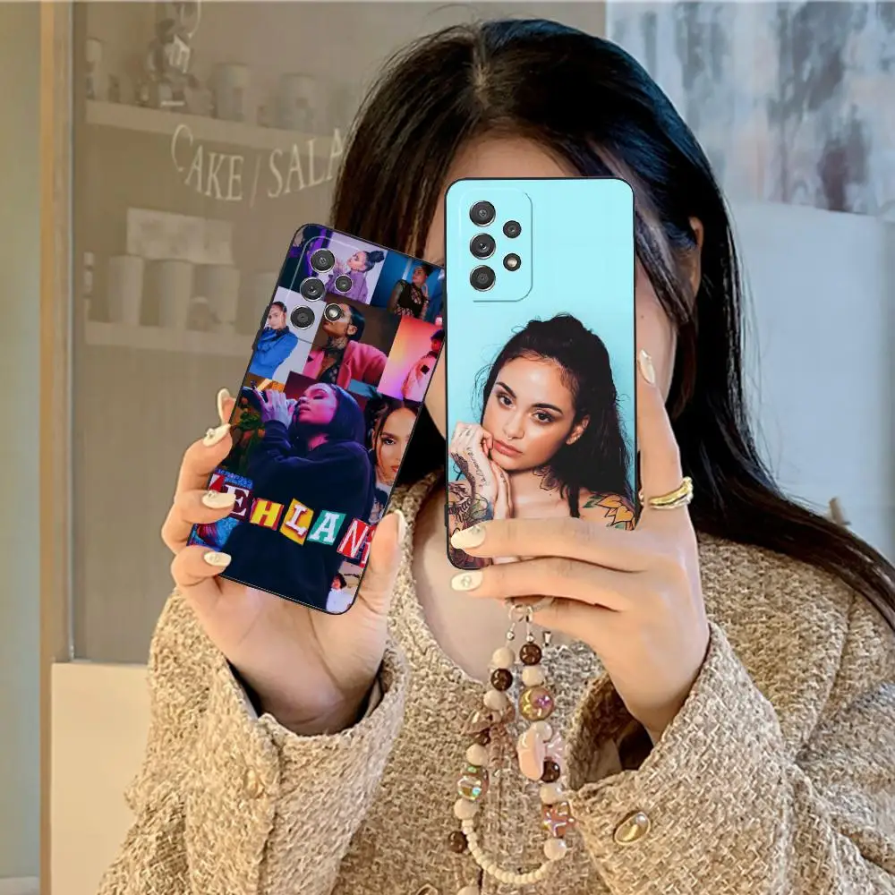 Kehlani Mobile Cell Phone Case for Samsung Galaxy M55 54 42 35 34 33 32 23 22 15 14 13 12 F55 5G Colorful Cover Luxury Cover