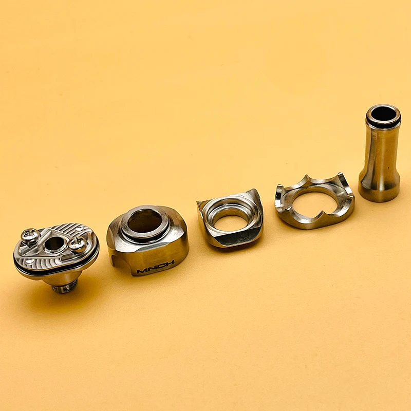 DSX Monarchy MOBB MS RBA Scepter RBA Bridge 316SS para Billet BB Boro Mod con Pin de aire 2,5/3,0/3,5/4,0mm