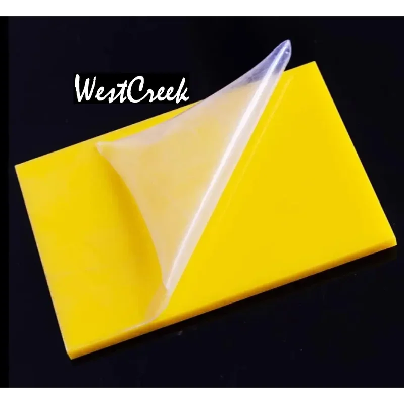 WESTCREEK  5mm thick yellow acrylic plate acrylic board acrylic sheet organic glass panel plexiglass sheet perspex PMMA plate