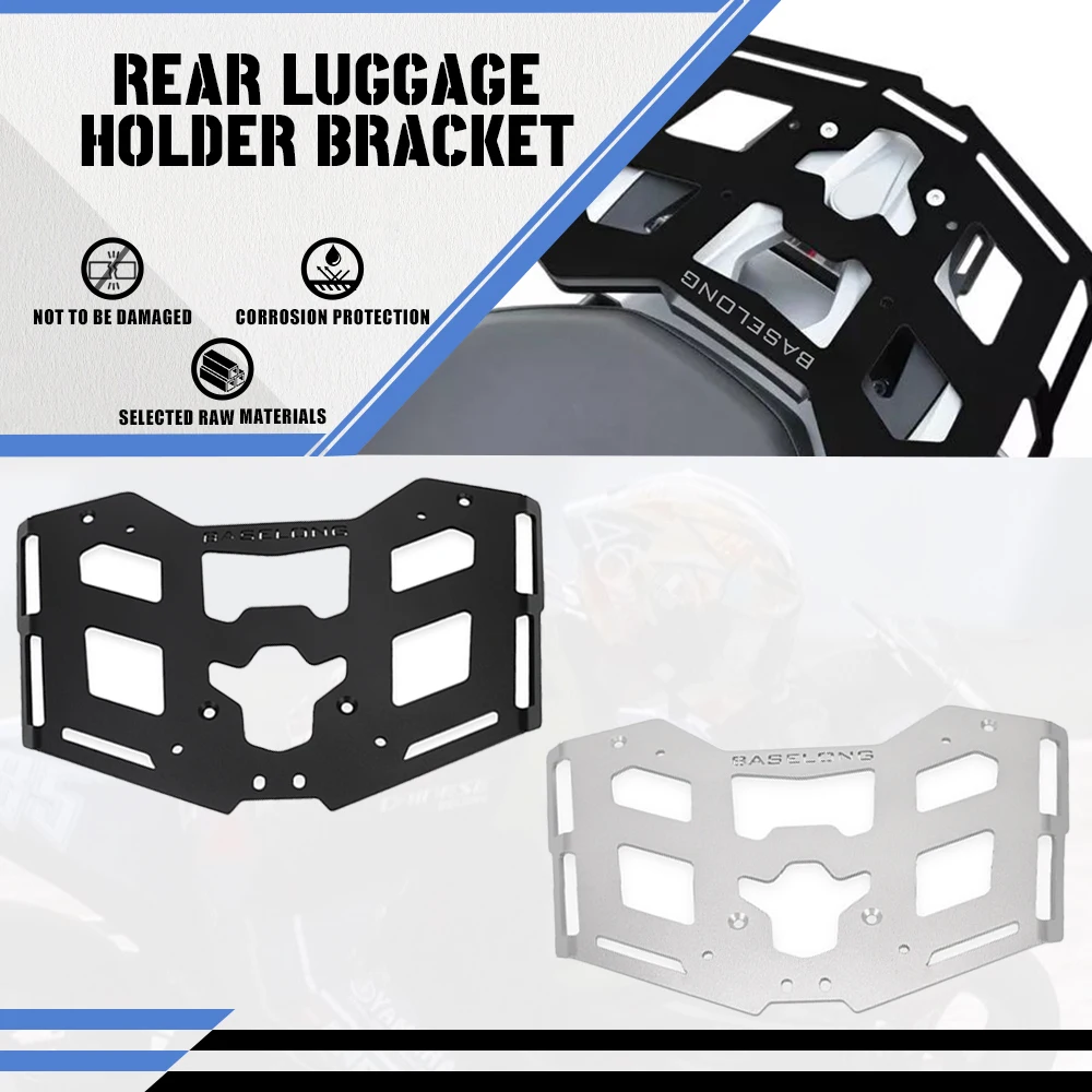 

Rear Luggage Support Case Holder Trunk Frame Plate Bracket For BMW R1200GS LC R1200 GS LC 2013 2014 2015 2016-2023 GS 1200 1250