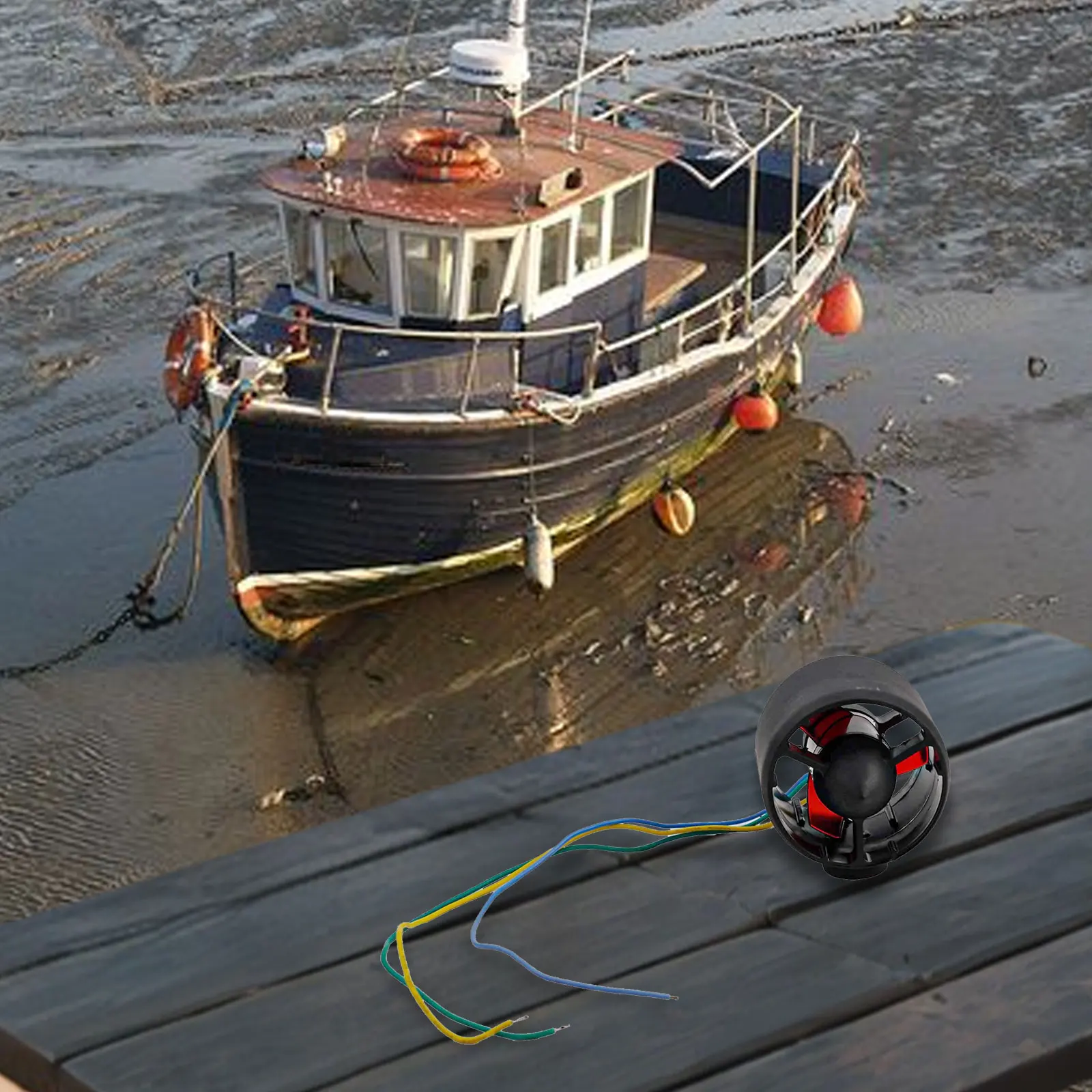 300KV Waterproof Brushless Motor Thruster For Remote Control Vessels Underwater Drones And Autonomous Vehicles