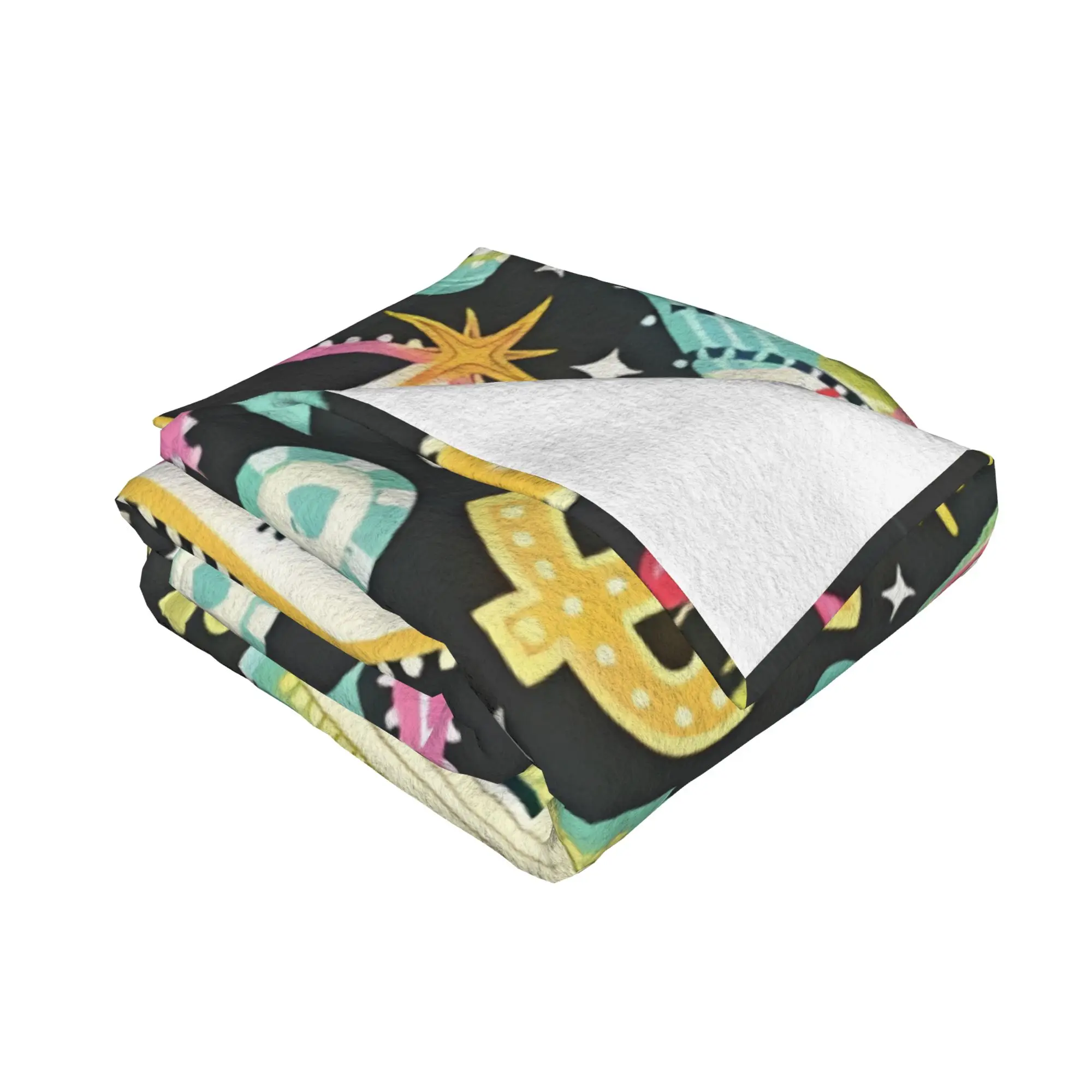 1PC home Cute Room Decor Classic Blanket Throw Blanket Fabulous Las Vegas Novelty Warm Blanket All Season