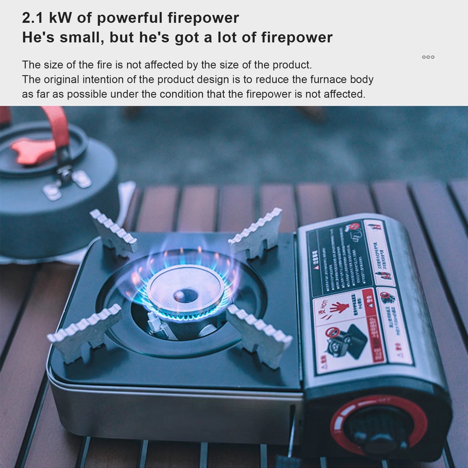 

Portable Butane Gas Camping Stove Outdoor Tools Cooker BBQ Fire Furnace
