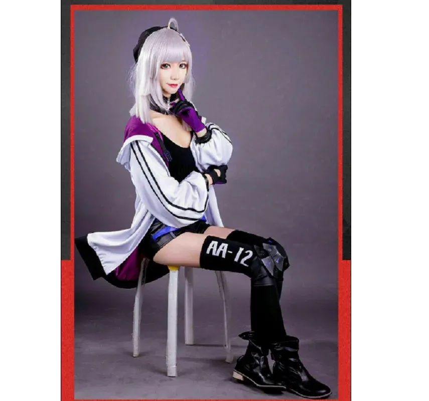 Сексуальные платья для девочек, крутой комплект одежды, белое пальто, одежда для ролевых игр по индивидуальному заказу
