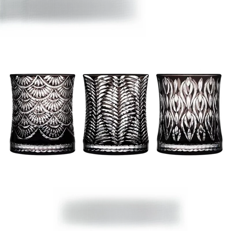 Wild series peacock wine glass high-end whiskey cup high-end high-value gift foreign wine cup gift