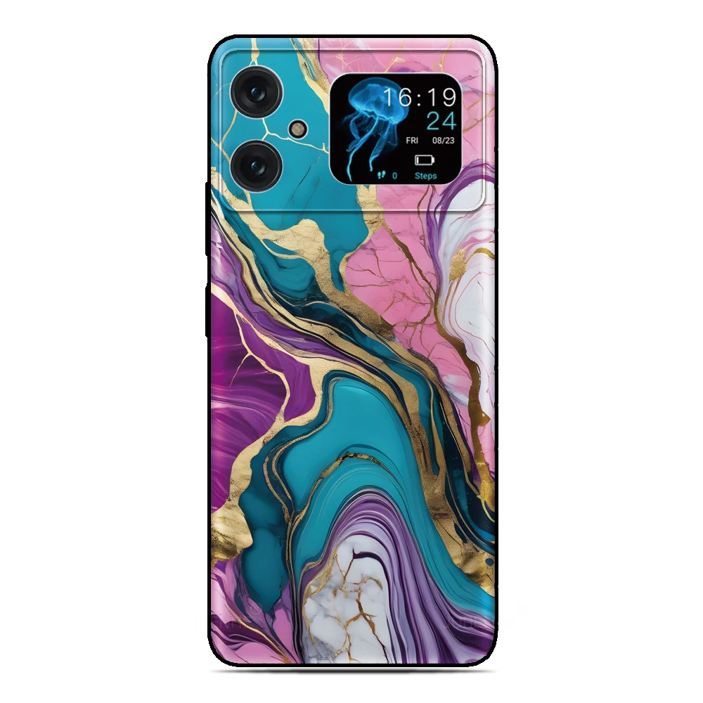 Image Marble Phone Case For Nokia C32 G42 6.2 7.2 5.4 G21 C21 C1 C01 G11 Plus C12 C31 C02 G22 G20 G10 C10 C20 8 C3 2.4 Cover view 4