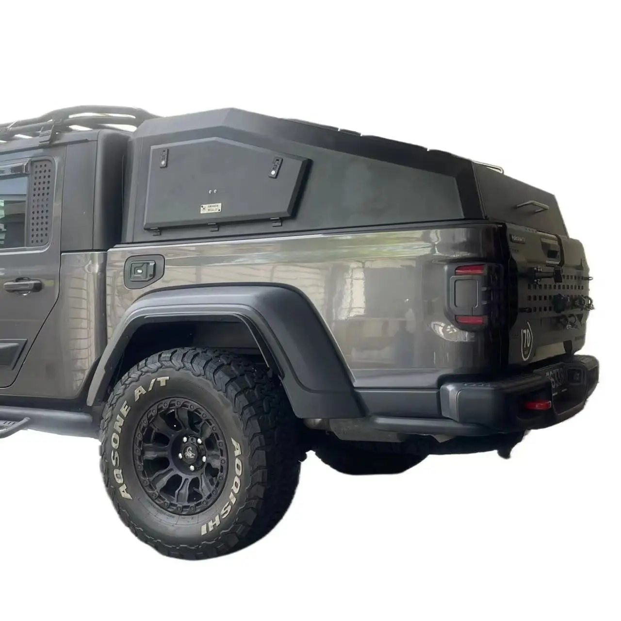 Automotive Exterior Parts 4x4 Waterproof Steel Truck Canopy Jeep Gladiator Pickup Truck Canopy