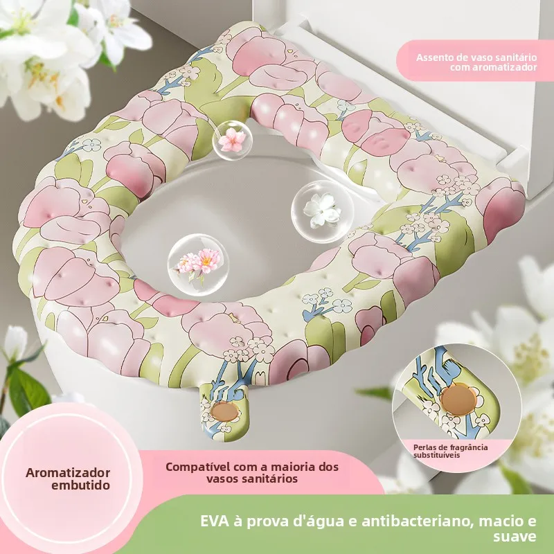 waterproof-toilet-cushion-adhesive-four-seasons-universal-washable-toilet-mat-home-bathroom-stool-ring-plastic-material