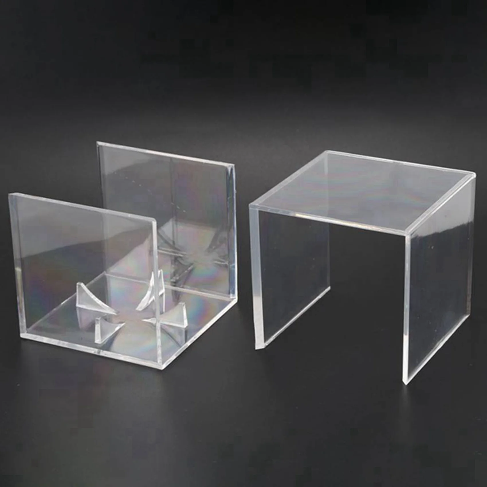 

8 шт. витрина для бейсбола, пылезащитные акриловые витрины с защитой от ультрафиолета, прозрачная витрина для бейсбольного мяча для мемобилей