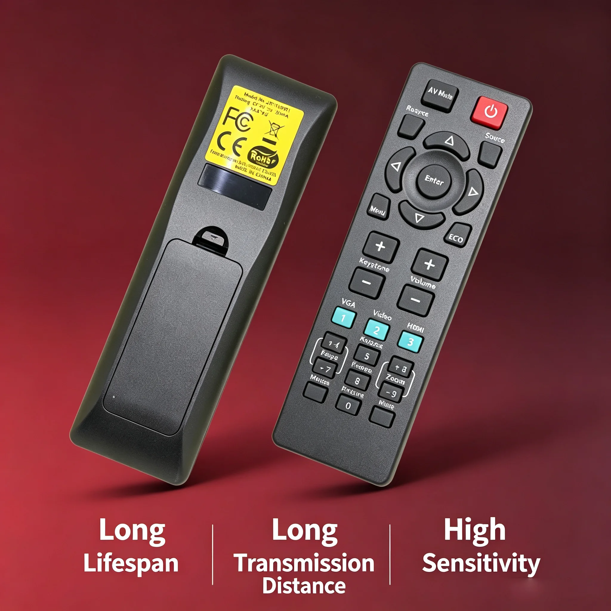Remote Control For InFocus INL2156 INL2166 INL2158 INL2159 INL2168 INL2169 IN2139WU IN138HD IN138HDST IN2134 IN2136  Projector