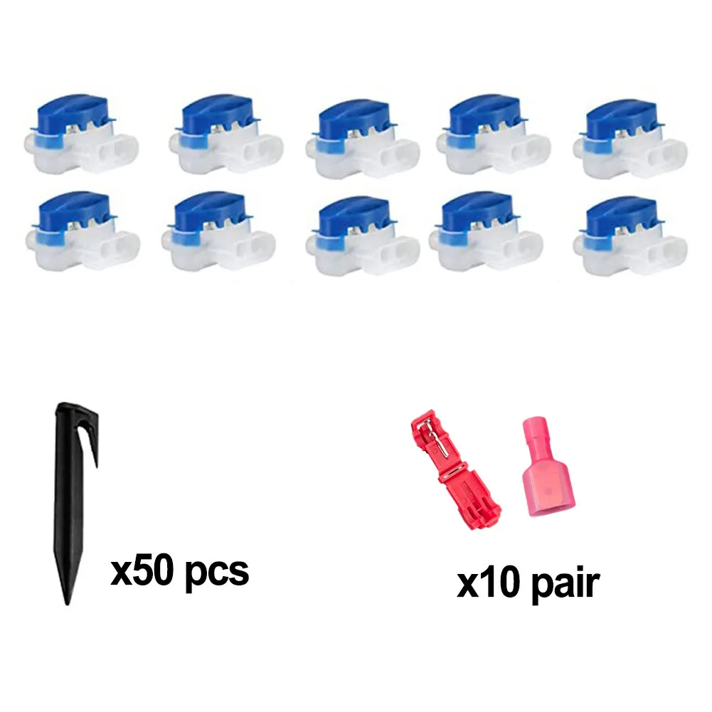 Boundary Cable Kit Replacement For Bosch Robot Lawn Mower With Pegs Cable Connectors Wire Connection Terminals