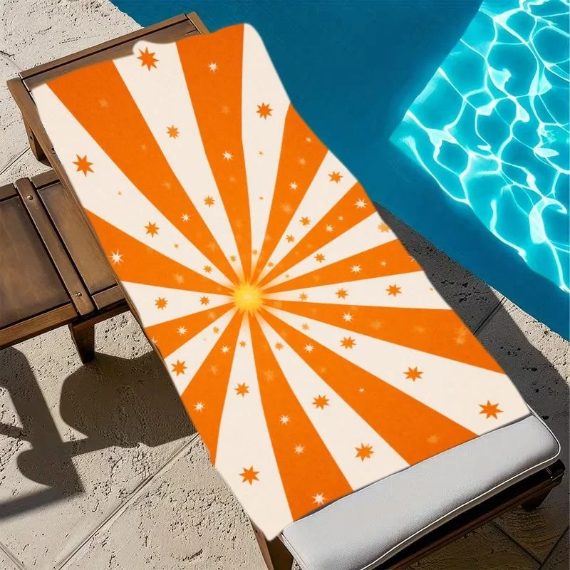 Sweet Summer Mat Playful Fruit Motif Vibrant Colors Non-Slip Texture Perfect For Sunbathing Or Seaside Vacation Use