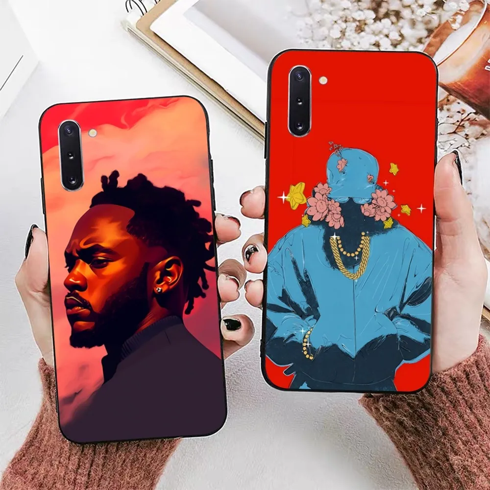 Rapper K-Kendrick L-Lamar Phone Case For Samsung Note 8 9 10 20 Pro Plus Lite M 10 11 20 30 21 31 51 A 21 22 42 02 03